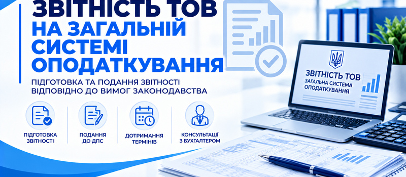 ТОВ на загальній системі оподаткування